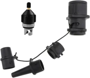2 Pack Inflatable Boat Paddleboard Adapter Air Pump Connector for Multifunction Air Compress