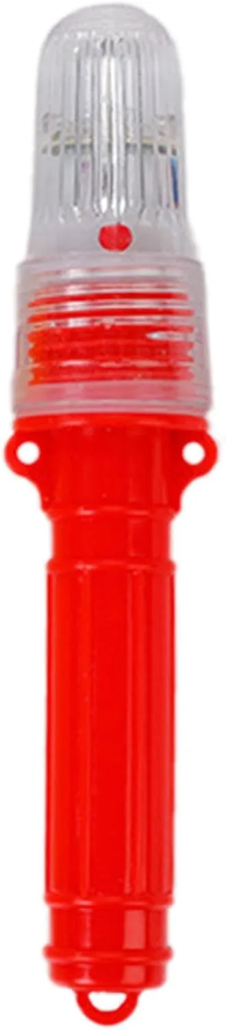 Coast Guard Approved Boat Flares Kit - Auto Marine Flares-Waterproof Emergency Signals for Fishing Nets, Life Rafts, Buoys & Boats, Intelligent Light Control (Red-3Pcs)