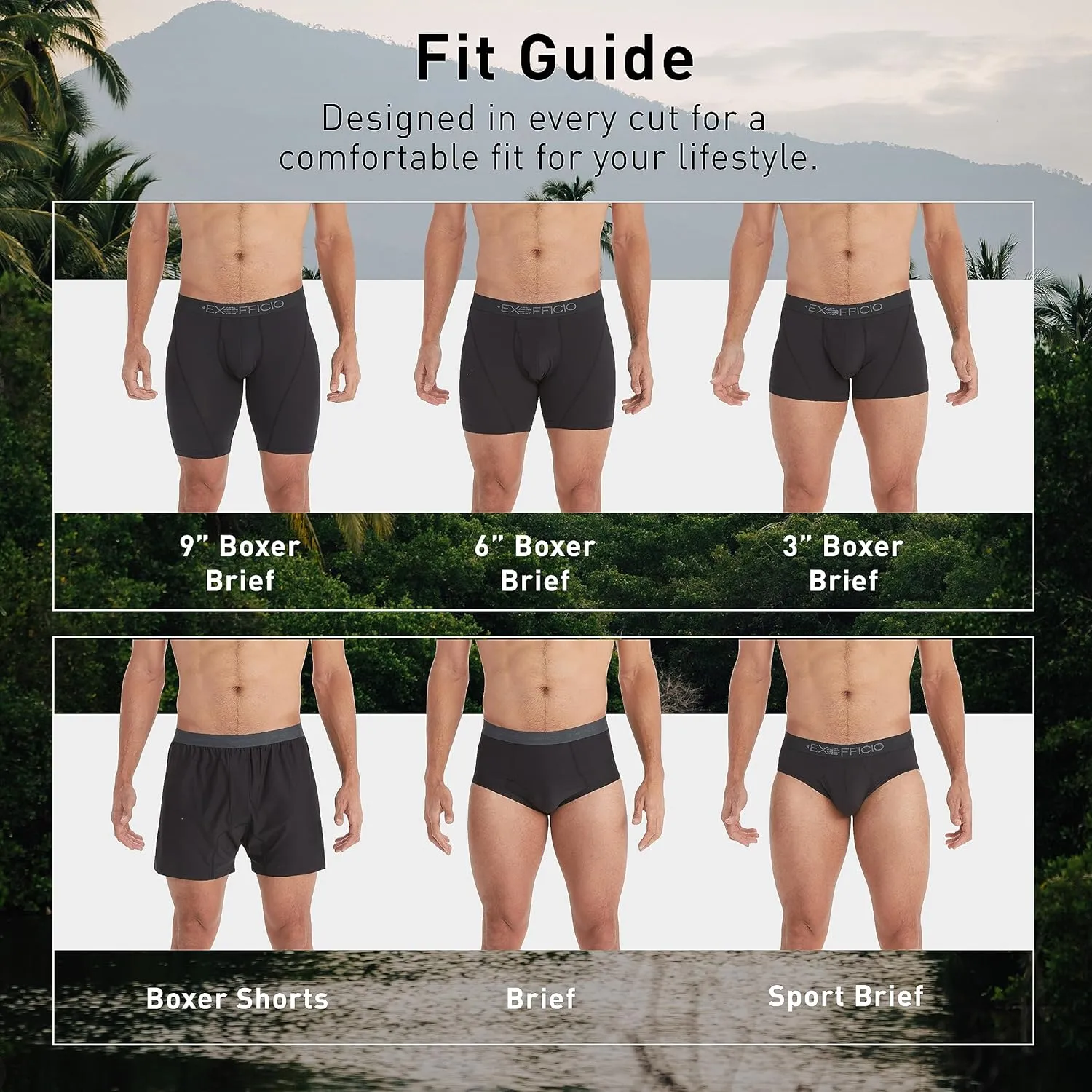 ExOfficio Mens Give-N-Go 2.0 Brief Underwear