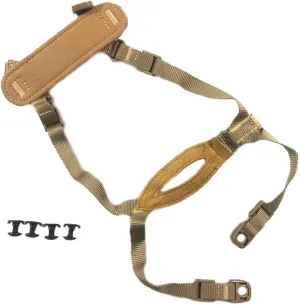 H World Shopping Airsoft Tactical MICH Helmet Retention System with 4 Points Chin Strap