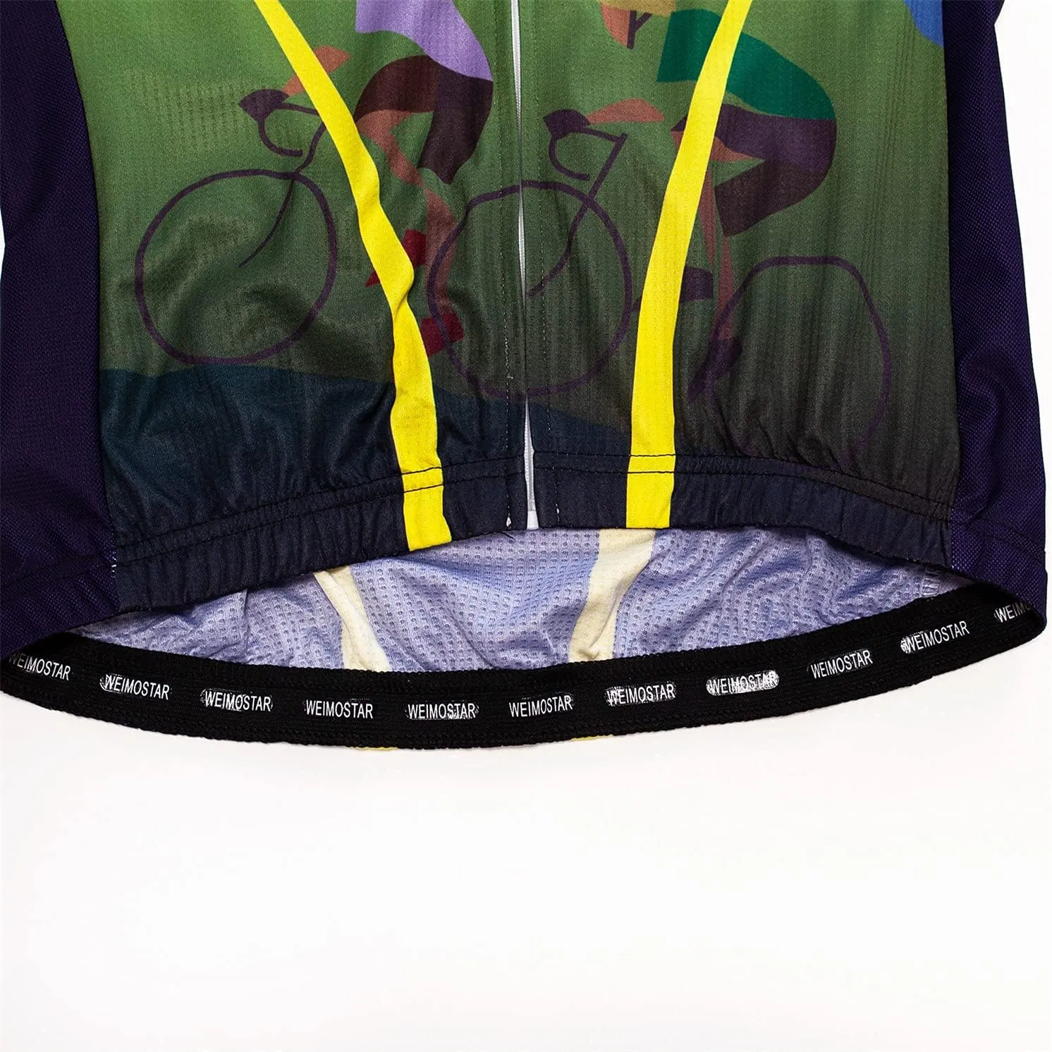Men's Cycling Jerseys Tops Biking Shirts Short Sleeve Full Zipper Bike Clothing
