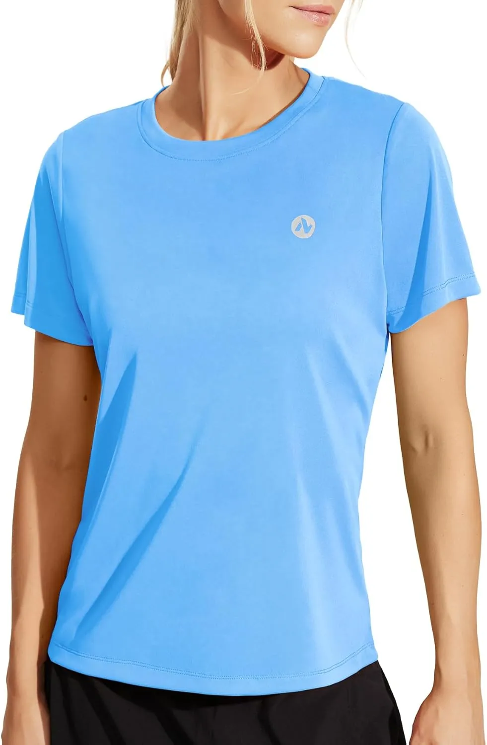 Nepest Women's Long Sleeve T-Shirts UPF 50  Sun Protection Shirts Dry Fit Athletic Top Moisture Wicking Running Hiking Yoga