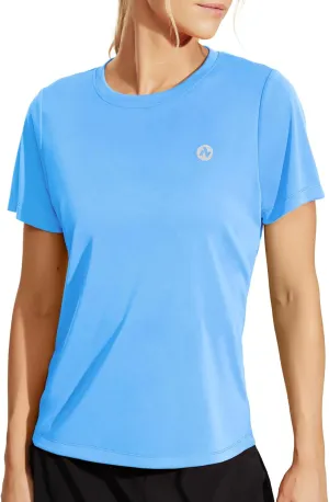 Nepest Women's Long Sleeve T-Shirts UPF 50  Sun Protection Shirts Dry Fit Athletic Top Moisture Wicking Running Hiking Yoga