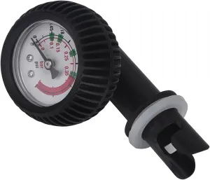 Nylon Inflatable Boat Air Pressure Gauge Barometer Portable for Kayak Raft Board Black for Kayak Accessories