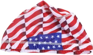 PartyKindom Helmet Protective Inner Hat Flag Pattern Comfortable Stylish Bike Helmet Liner Multi