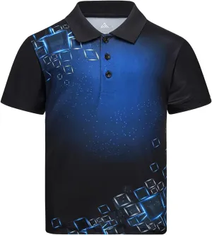SECOOD Boys Short Sleeve Pique Polo Shirts Summer Casual Uniform Sport Tops for 6-16 Years