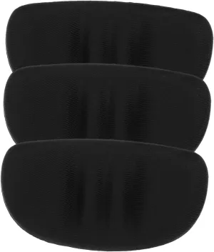 Zerodeko 3Pcs Catcher's Mask Protective Chin Pad Softball Helmet Chin Cushion Elastic Design for Secure Fit Reliable Shock Absorption Fit for All Helmets